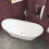 AICA Freestanding Double Ended Bath Bathtub 1700x720mm 3