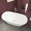 AICA Freestanding Double Ended Bath Bathtub 1700x800mm 3
