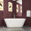 AICA Freestanding Double Ended Bath Bathtub 1700x800mm 1