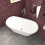 AICA Freestanding Double Ended Bath Bathtub 1500x700mm 3