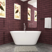 Freestanding Double Ended Bath Bathtub 1500x700mm