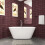 AICA Freestanding Double Ended Bath Bathtub 1500x700mm 1