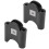Profile Design Aerobar Bracket Riser Kit Schwarz Schwarz 50 mm 1