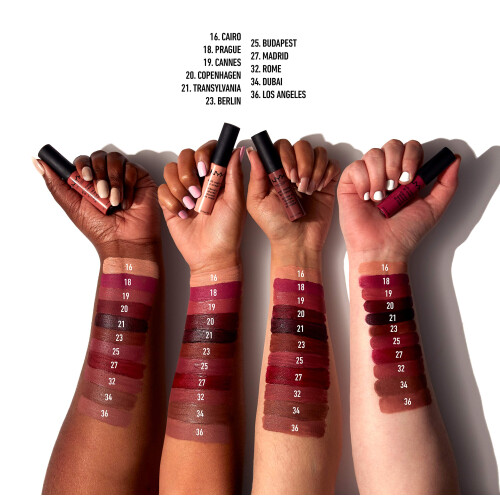 NYX PROFESSIONAL MAKEUP Soft Matte Lip Cream  Lightweight Liquid Lipst 2