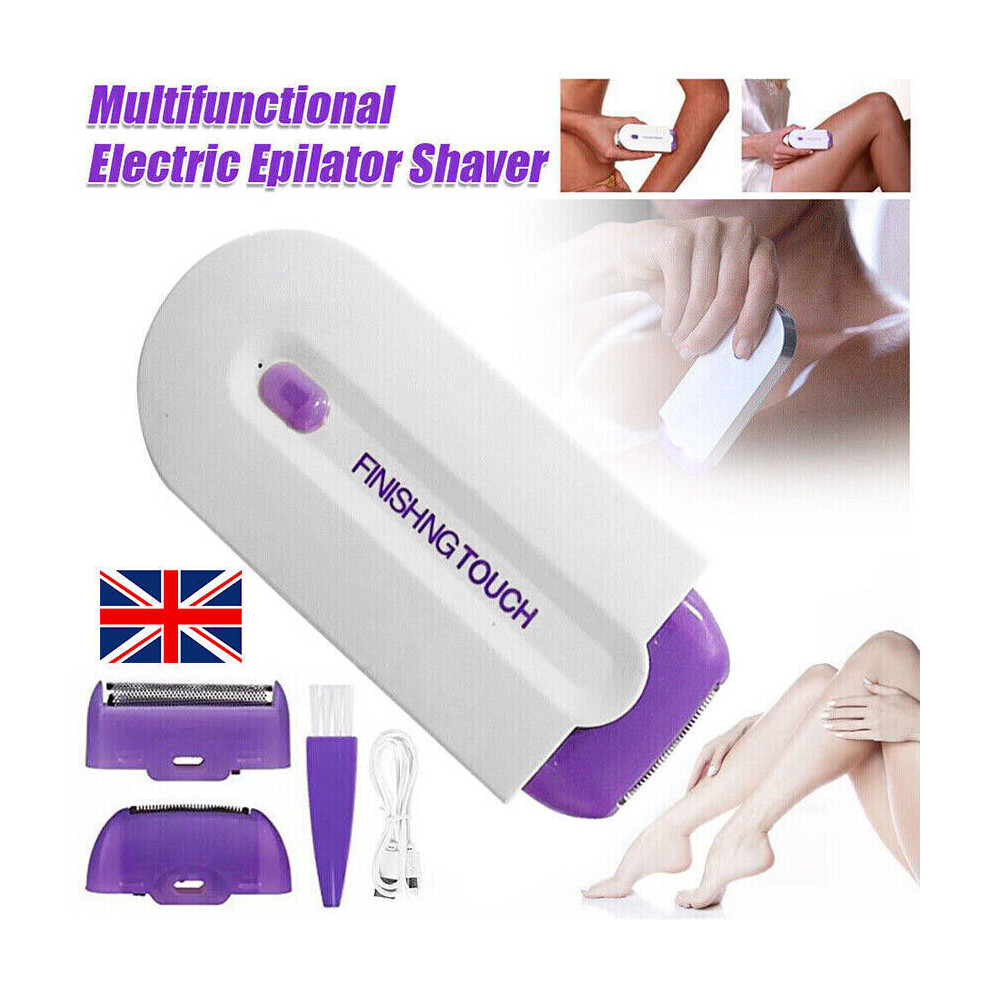 Women's Painless Hair Removal Kit Laser Touch Hair USB Charging Shaver