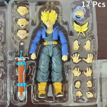 Shfiguarts Trunks Figuren Puppenmodell Dragon Ball Trunks Junge aus der Zukunft Shf