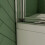 800x1400mm Over Bath Sliding Shower Screen Straight Framed Glass Panel 10