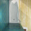 AICA 1000x1400mm Chrome 180 Degree Rotating Bathroom Shower Screen 5