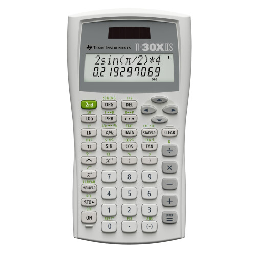 Texas Instruments TI-30XIIS Scientific Calculator  White