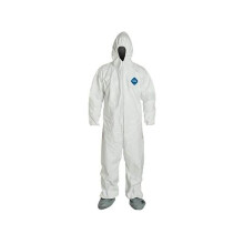 Dupont DPT-TY122SWHXL002500 Tyvek Coverall with Hood & Boots - Extra Large