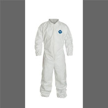 Dupont DPT-TY125SWH3X002500 Tyvek Coverall - Elastic Wrist & Ankle - White - 3XL