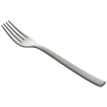 Tenedores de postre Alessi ""Ovale"" pulidos con espejo en acero inoxidable 18/10