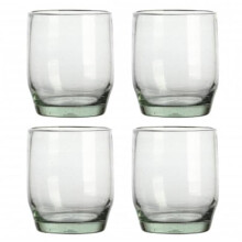 Cravings by Chrissy Teigen 91518.04RR 8.2 oz Clear Glass Spanish Double Old Fashion Set - 4 Piece