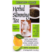 21st CENTURY Herbal Slimming Tea Lemon Lime 24 Bags 45g