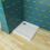 (700×700mm) Slimline Stone Shower Tray Square/Rect +Free Waste 4