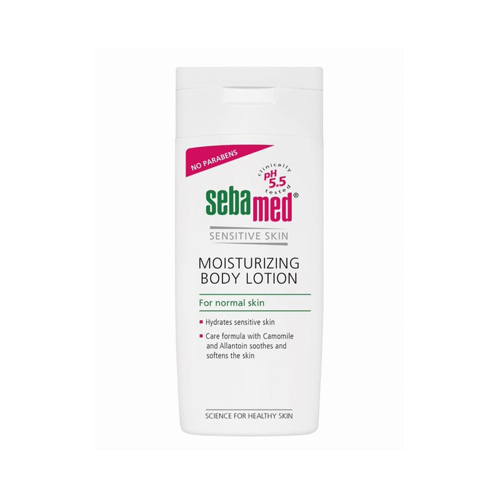 Sebamed Moisturizing Body Lotion 200 mL | Hydrating, Softens & Protects Dry Skin, pH 5.5 Formula for Sensitive Skin
