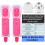 2Pack Motion Plus Wii Remote Controllers with Nunchucks 2