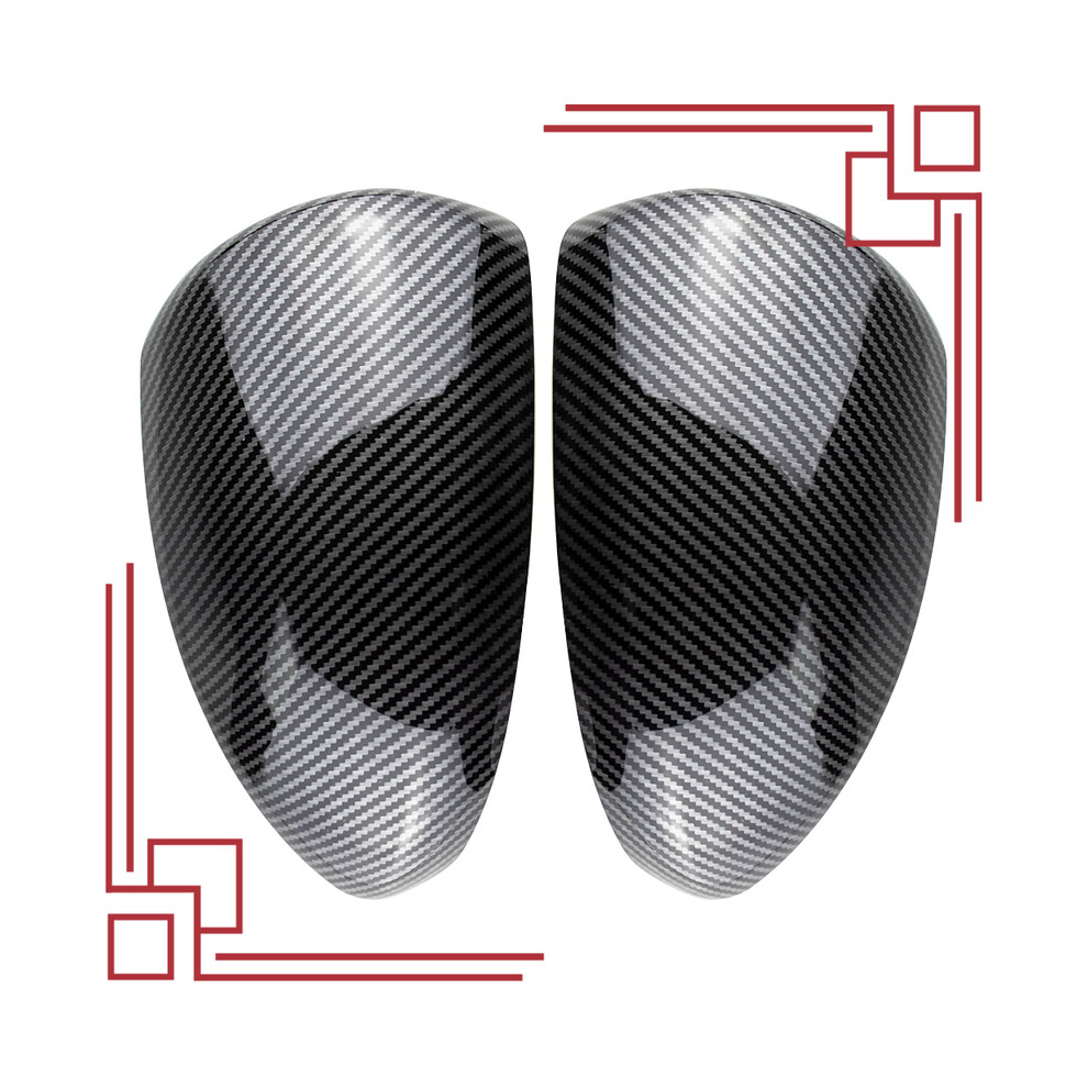 Carbon Fiber Rear Side View Rearview Mirror Cover Trim Compatible For Chevrolet Cruze 2009-2015 Accessories 9036185774659
