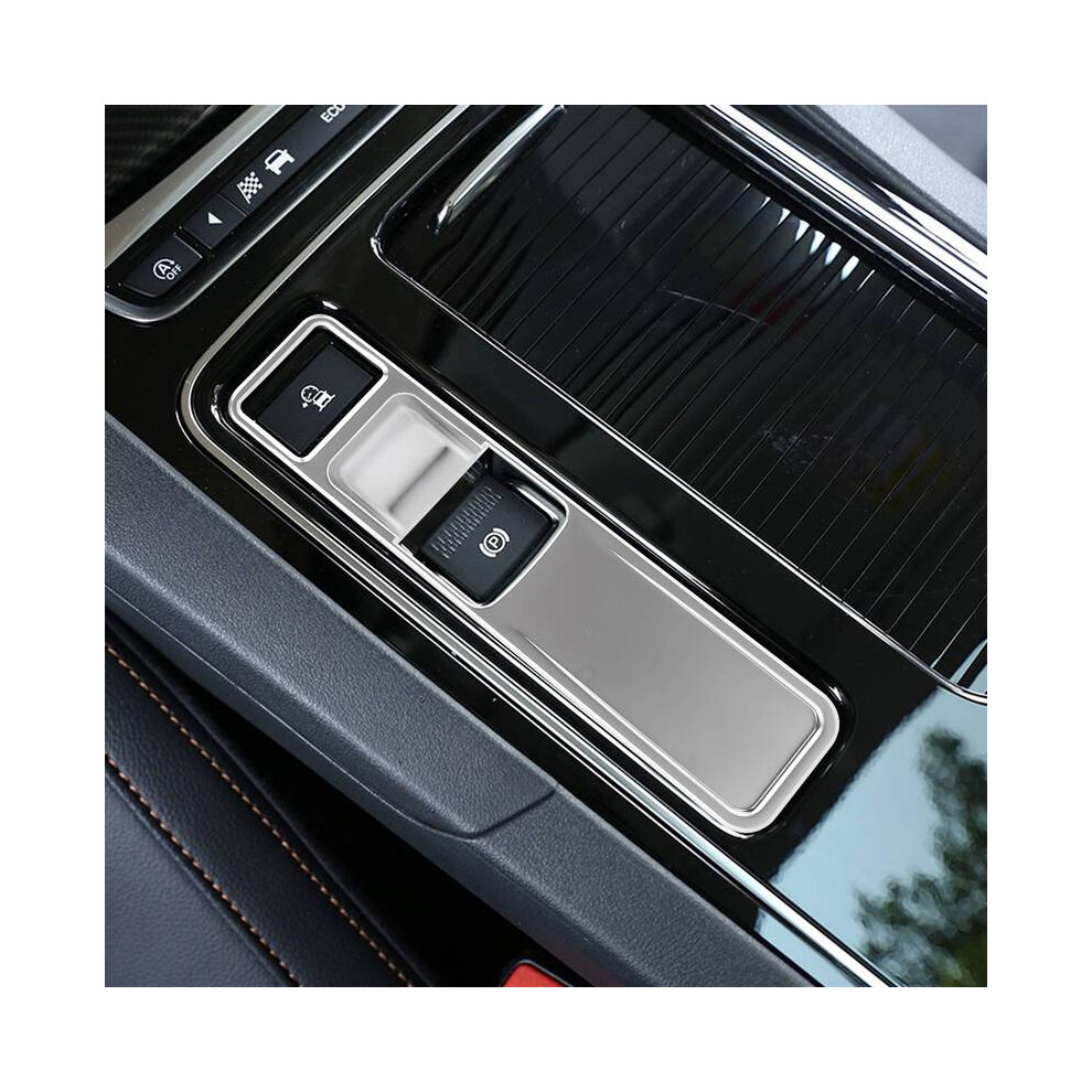 Car Electronic Handbrake Cover Decoration Sticker Accessories Compatible For Jaguar Xe F-Pace Xf F Pace 2014 2016 2017 2018 9036185773850