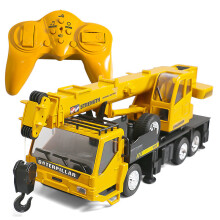 RC Toys for Kids Lift Construction Engineering Simulate Crane Model Trucks Car Remote Control Alloy Transporter Children Toys maxp