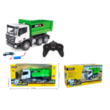 1556 1/18 RC Truck Remote Controlled Car Dumper Tractor 6CH Engineering Vehicle Excavator Model Toys For Boys Kids Gifts maxp