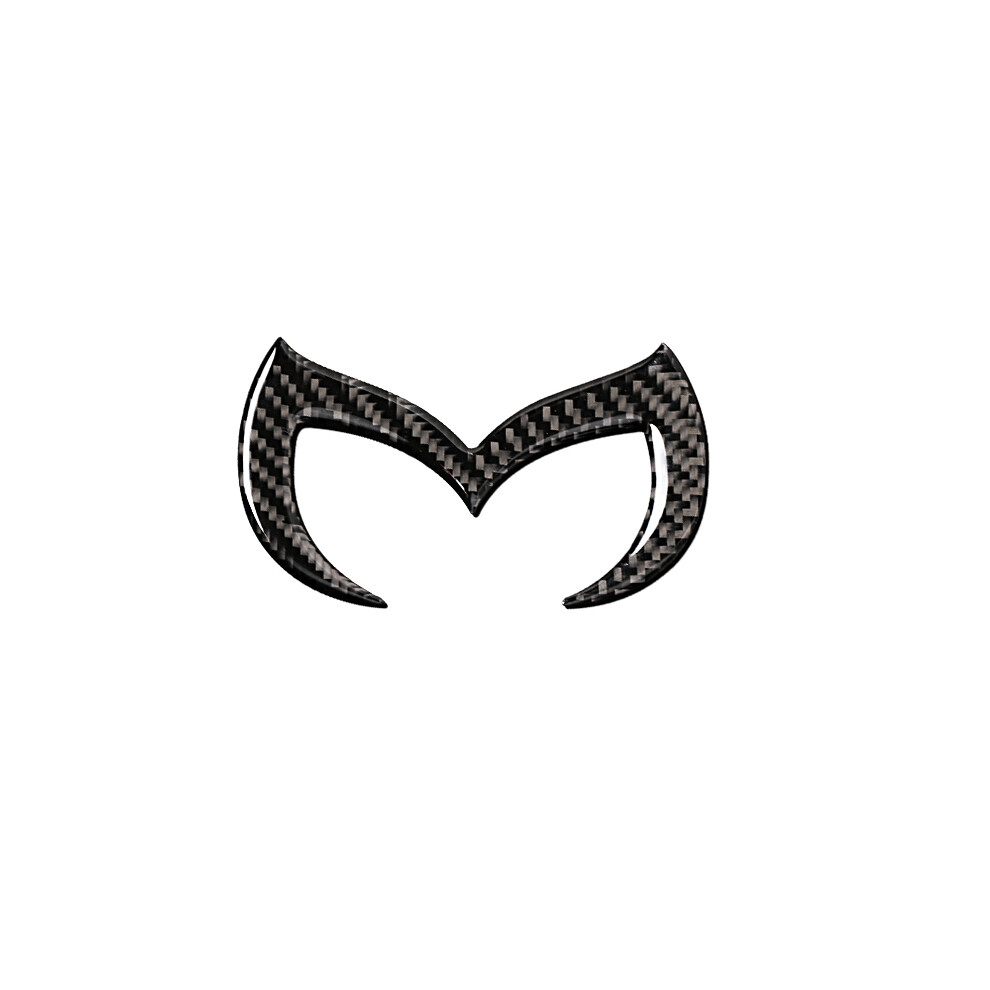 Carbon Fiber Emblem 3D Sticker Logo Decals Car Styling Compatible For Mazda 6 3 Cx-5 Cx-3 Axela Atenza Accessories 9036185772945