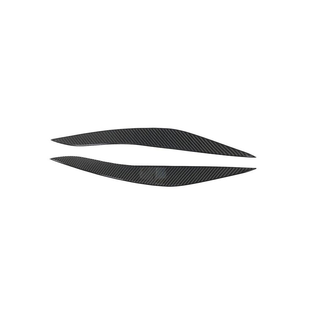 Carbon Fiber Headlight Eyebrow Compatible For Bw F10 5 Series 2010-2016 Modification Headlights Eyebrows Decorative Cover Accessories 9036185773058