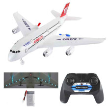 Airbus A380 Boeing 747 RC Airplane Remote Control Toy 2.4G Fixed Wing Plane Gyro Outdoor Aircraft Model with Motor Children Gift maxp