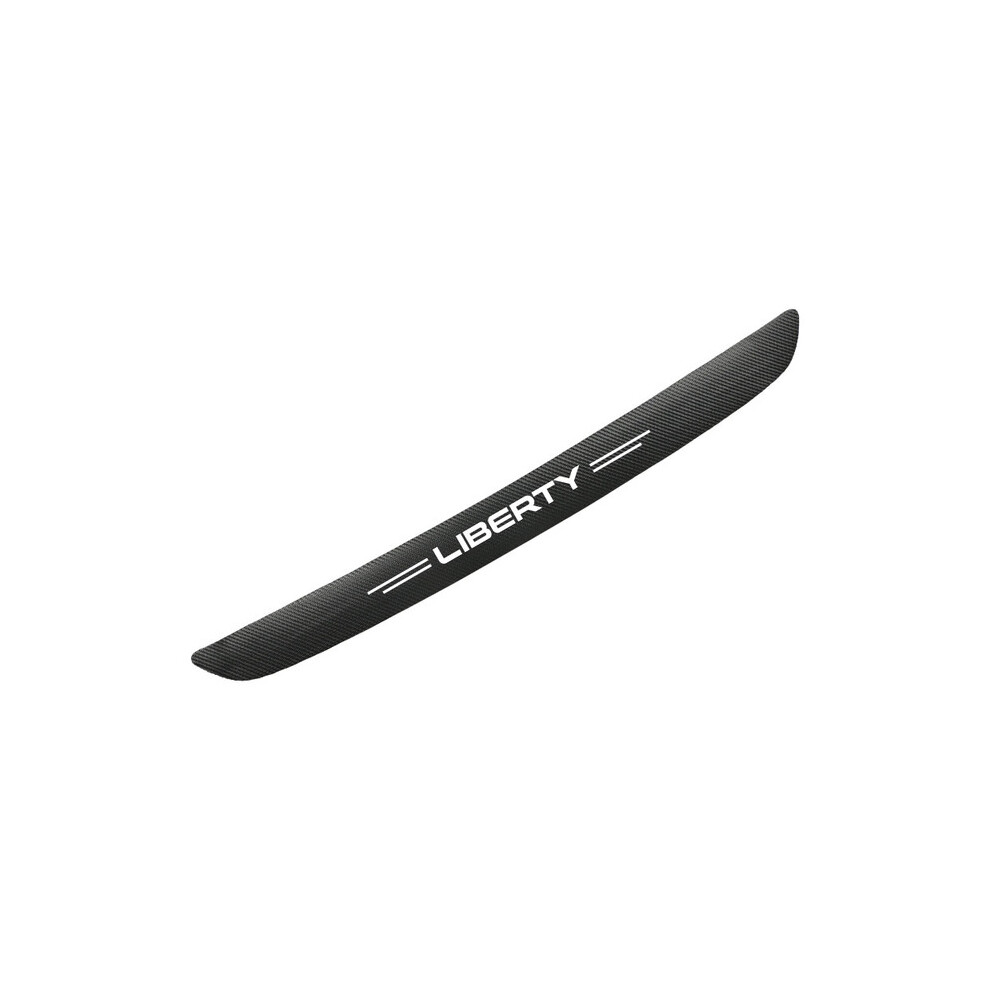 Car Carbon Fiber Leather Bumper Sticker Accessories Compatible For Jeep Cherokee Commander Compass Liberty Patriot Trail Hawk Wrangler 9036185720687