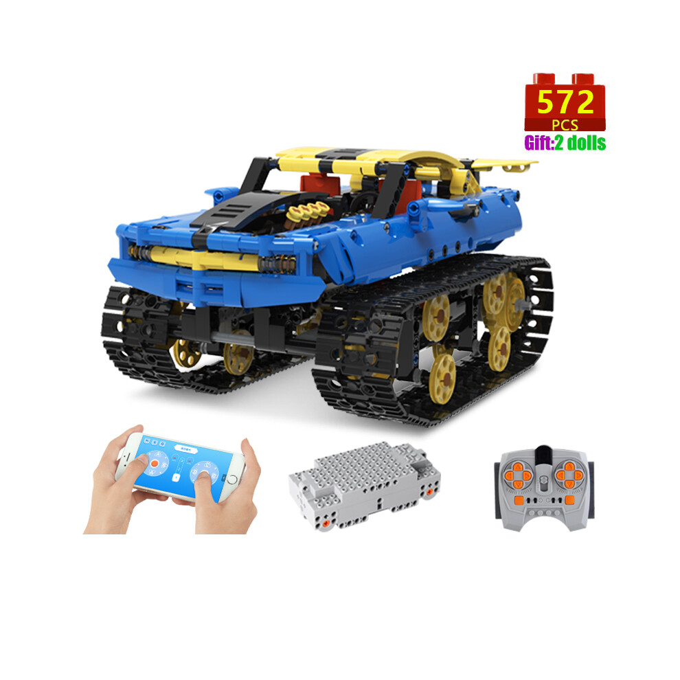 Photos - Other Toys MAXPOWER KeeYee World K96106 KAIYU Technical Engineering Car APP Remote Control Moter Power Building Blocks Bricks Program Tank Sets