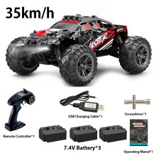 Paisible 70km/h 35 km/h 4WD RC Car 1:16 High Speed Brushless Brushed Remote Control Truck Toys For Adults Boys Gift maxp