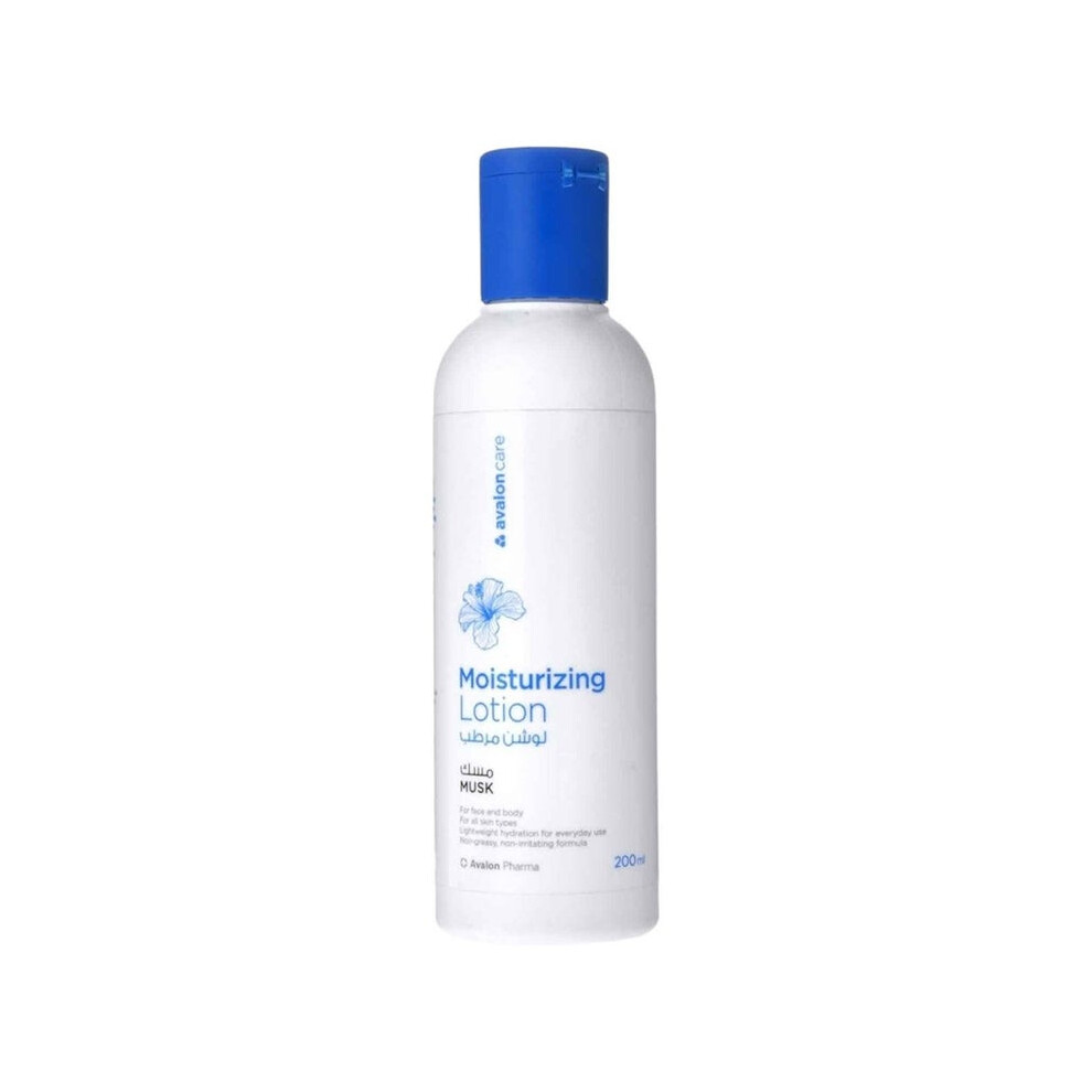 Avalon Care Musk Moisturizing Lotion for Face & Body 200 mL | Hydrating, Fragrant Lotion for Soft, Smooth Skin