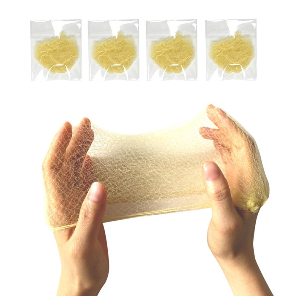 Polly Online 50Pcs Hair Nets Invisible Elastic Edge Mesh Bun Hair Nets