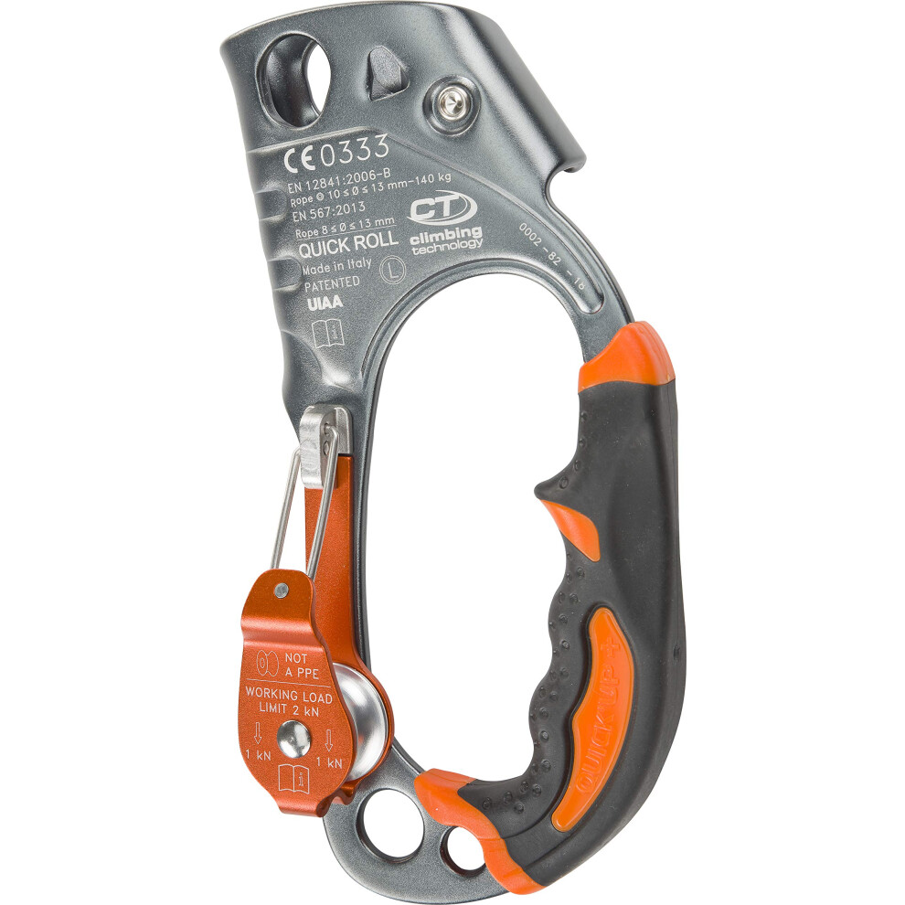 Escalade Sports Gray Climbing Technology Quick Roll Ascender Left Hand One Size