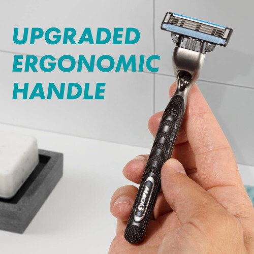 Gillette Gillette Mach3 Razor for Men, 1 Razor Handle + 2 Blade Refills, Includes 1 razor handle and 2 high-quality blade refills 2