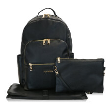 My Babiie Backpack Pro Changing Bag - Black / Gold