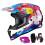 GLX GX623 Capacete Combo ATV/Moto Jovem - Graffiti, Médio - DOT 1