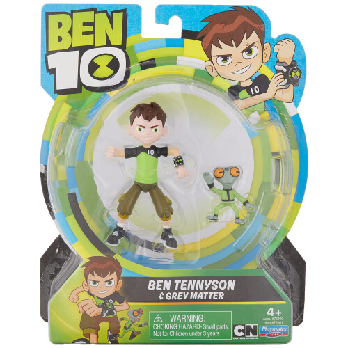 Ben 10 Ben 10 Ben & Grey Matter Action Figure  48 months to 1200 months