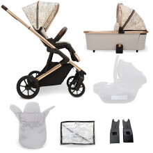 My Babiie MB500 2-in-1 Pushchair & Carrycot - Rose Gold Marble