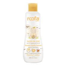 Roofa Baby Moisturizing Honey Body Lotion with Shea Butter for Sensitive Skin 200 mL | Gentle, Nourishing Lotion for Soft, Smooth Baby Skin
