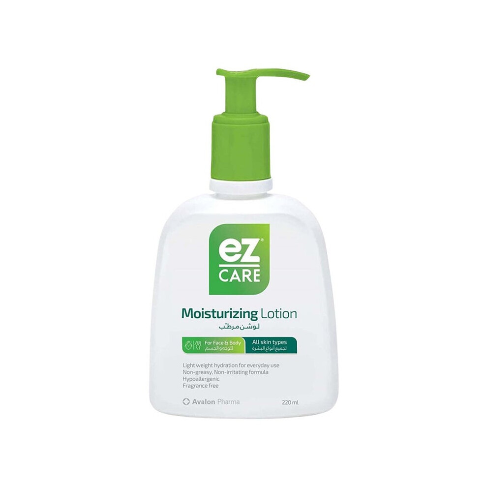 Avalon EZ Care Moisturizing Lotion for Face & Body 220 mL | Hydrating, Gentle Lotion for Soft, Smooth Skin