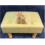 (Rabbit) Small Printed Linen Country Theme Padded Footstool 1