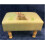 (Rabbit) Small Printed Linen Country Theme Padded Footstool 4
