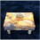 (Owl) Small Printed Linen Country Theme Padded Footstool 1