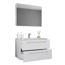 (Single Basin, Has Drawers) 3-piece wash place washbasin Badinos SC