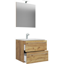 (Single Basin, Has Drawers) 3-piece wash place washbasin Badinos SP