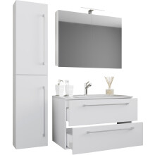 (Single Basin, Has Doors) 4-piece wash place washbasin Badinos SC