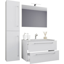 (Single Basin, Has Doors) 4-piece wash place washbasin Badinos SP