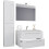 (Single Basin, Has Doors) 4-piece wash place washbasin Badinos SP 1