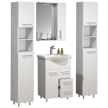 (Single Basin, Has Doors) 5-piece wash place washbasin Lisalo L